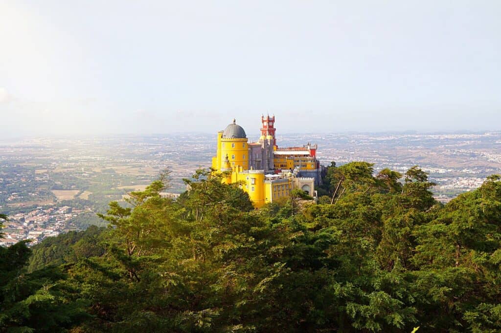 Pena Palace in Sintra, Portugal