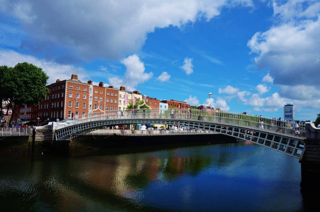 If you're visiting Dublin for two days, cross the Ha'peny Bridge to the northern districts of Dublin