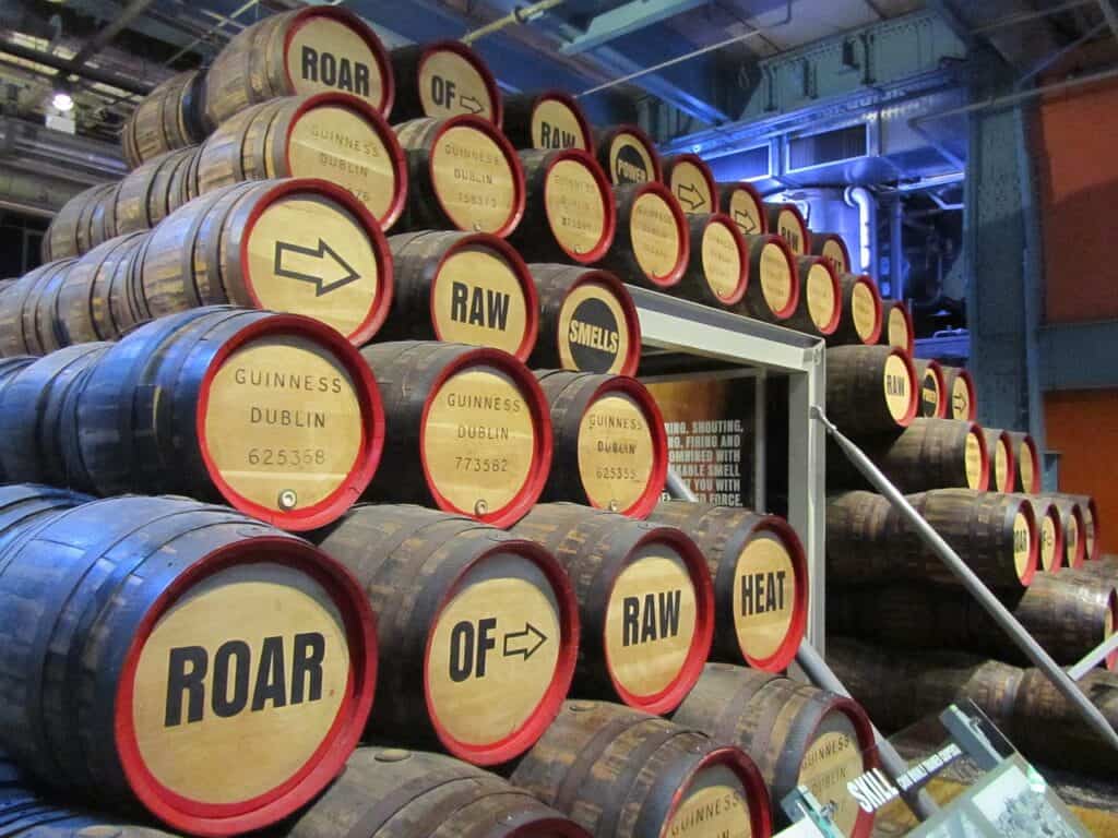 The Guinness Storehouse is a classic activity on any two days in Dublin itinerary