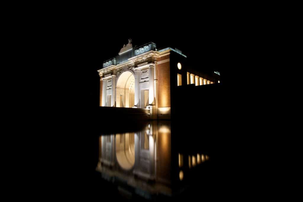 The Menin Gate in Belgium