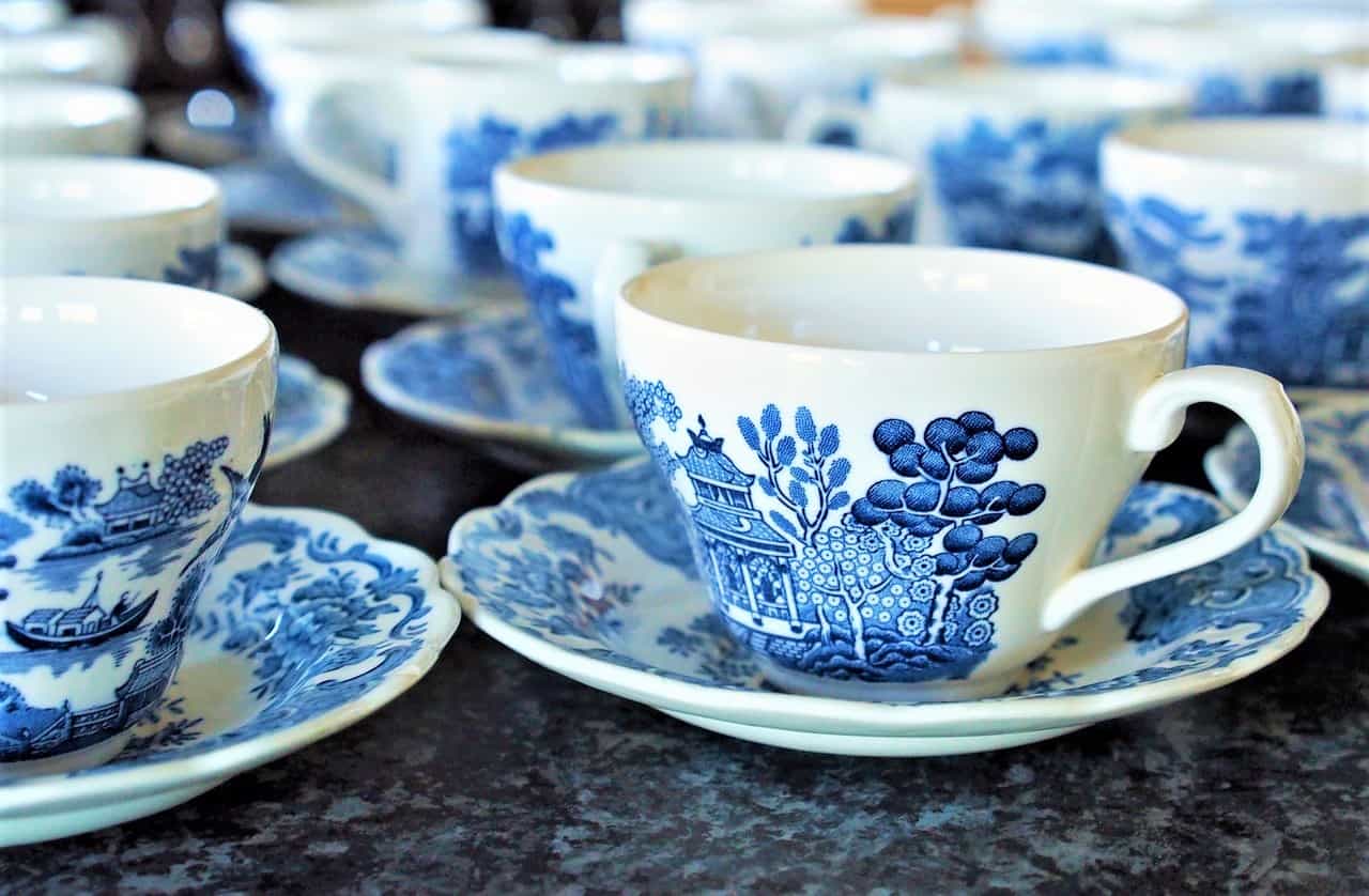 An intricate tea set makes for a wonderful souvenir from Portugal to bring home