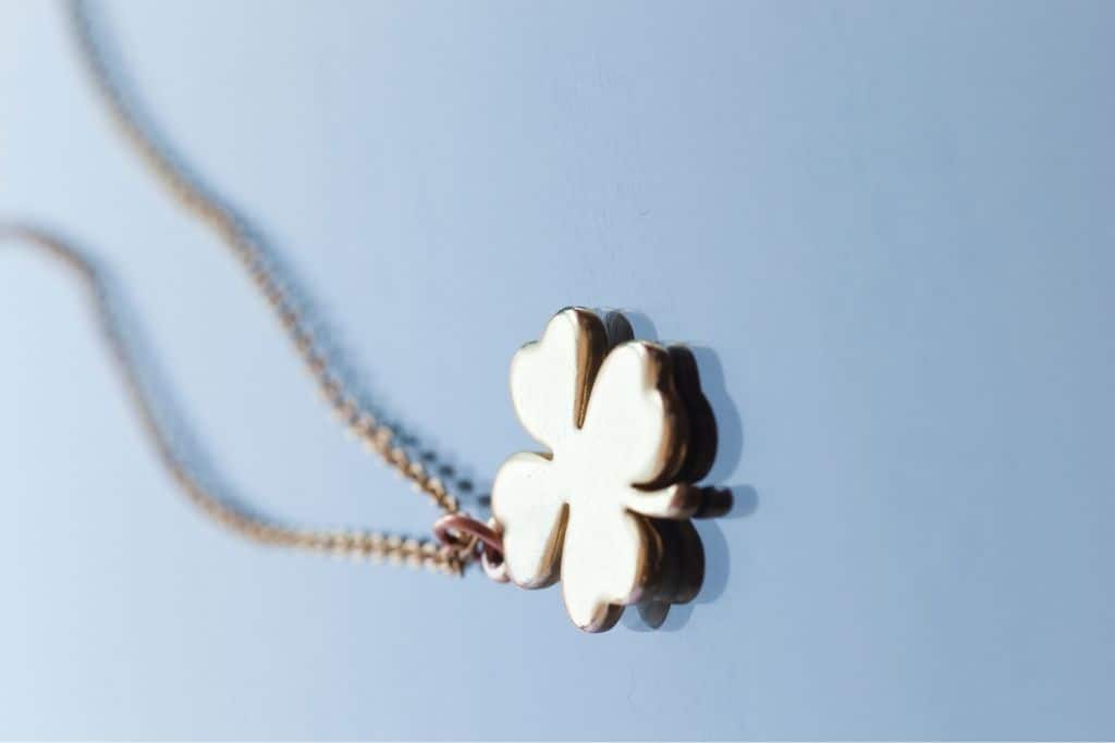 A shamrock pendant is definitely one of the most special souvenirs from Ireland you can find