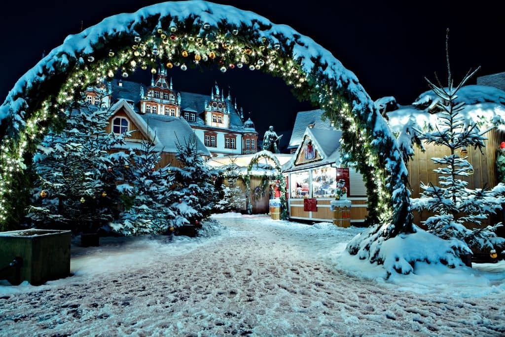 Christmas market in Germany