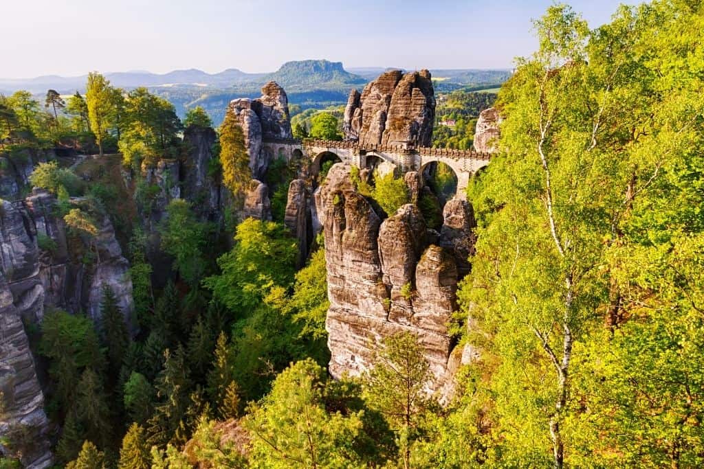 Bastei Bridge in Germany
