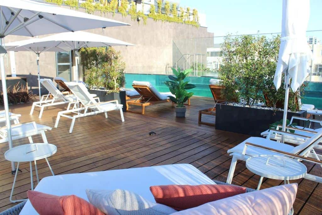 Lux Lisboa Park rooftop pool