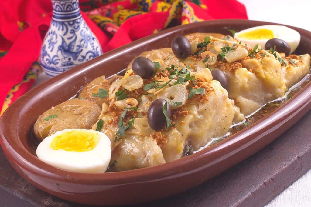 Salt-dried cod, also known as Bacalhau, is the national dish of Portugal