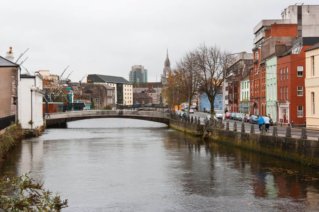 Similar to Dublin and Galway, and rarely snows in Cork, Ireland