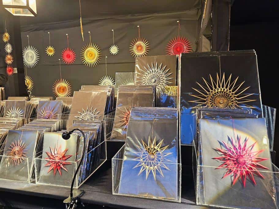 Display of unique postcards