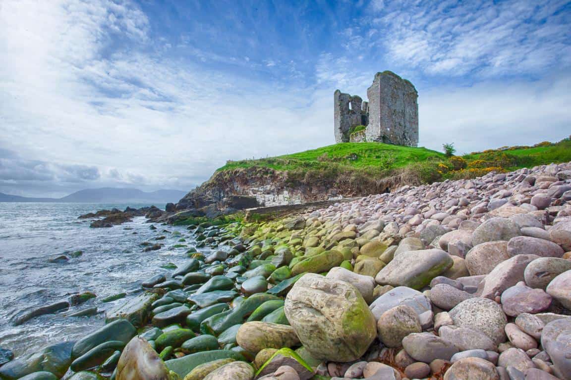 Among the most unique things to do in Dingle Ireland is to visit Minard Castle