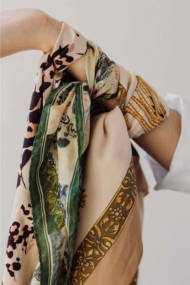 Silk scarves are some of the best Milan souvenirs you can find